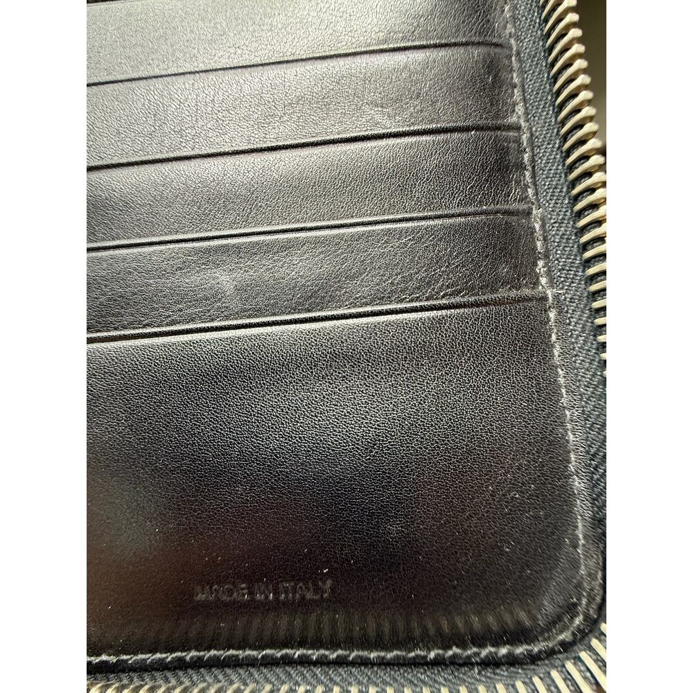 Prada Large Spazzolato Blue & Black Wallet/Clutch Organizer*Limited Edition*EUCC - Picture 4 of 15